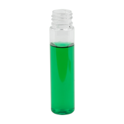 1 oz. Clear Slim PET Cylinder Bottle with 20/410 Neck  (Cap Sold Separately)